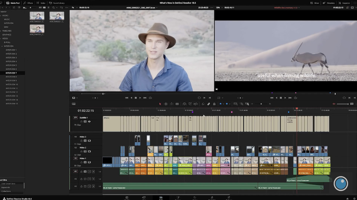 Blackmagic Design Unveils Camera, Switcher, and Resolve Updates at NAB 2023