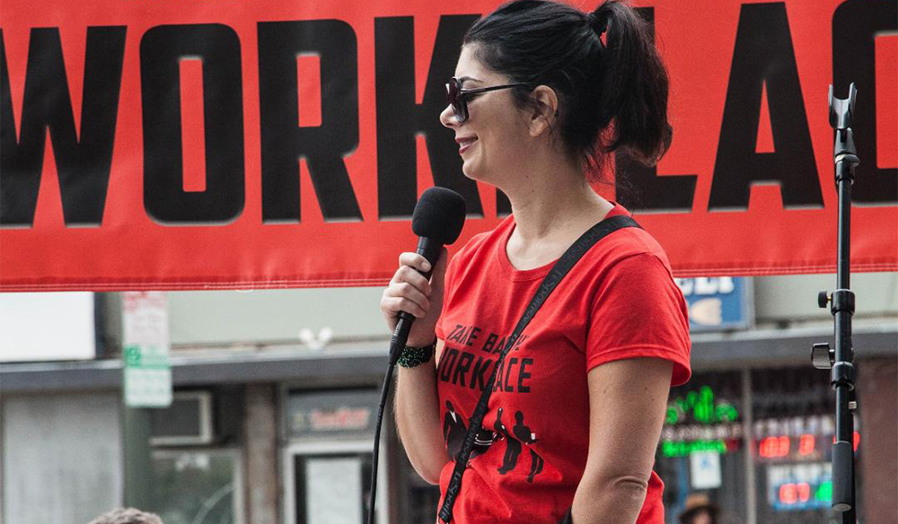 Outspoken Comedian Tess Rafferty Discusses Getting Political in Interview