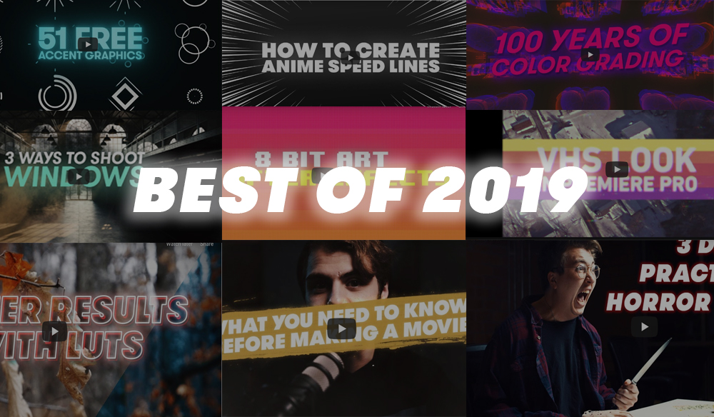 PremiumBeat’s Top 10 Video Tutorials of 2019: A Roundup