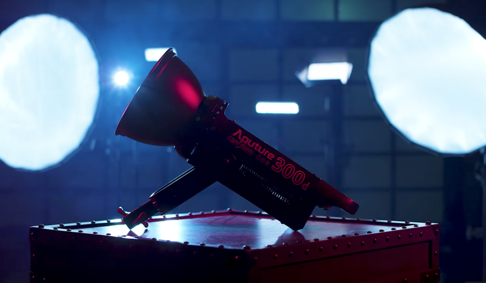 Aputure’s Brightest LED Light, the Light Storm C300d, Now Available