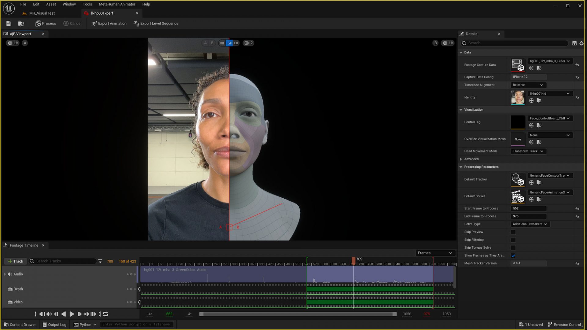 “MetaHuman Animator Released by Jose Antunes on ProVideo Coalition”