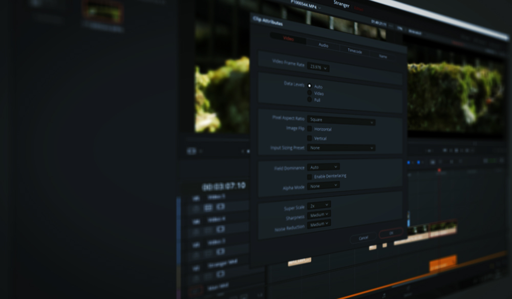 Introducing DaVinci Resolve 15’s Super Scale Feature