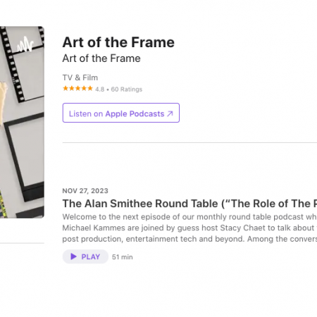 The Art of the Frame: The Alan Smithee Round Table Explores the Role of a Production Technologist The Art of the Frame: The Alan Smithee Round Table Explores the Role of a Production Technologist